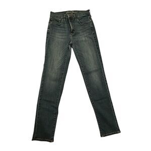 Eddie Bauer Jeans Sz 6 Slightly Curvy USA Made Hi-Rise 26"W x 28"L Straight Leg